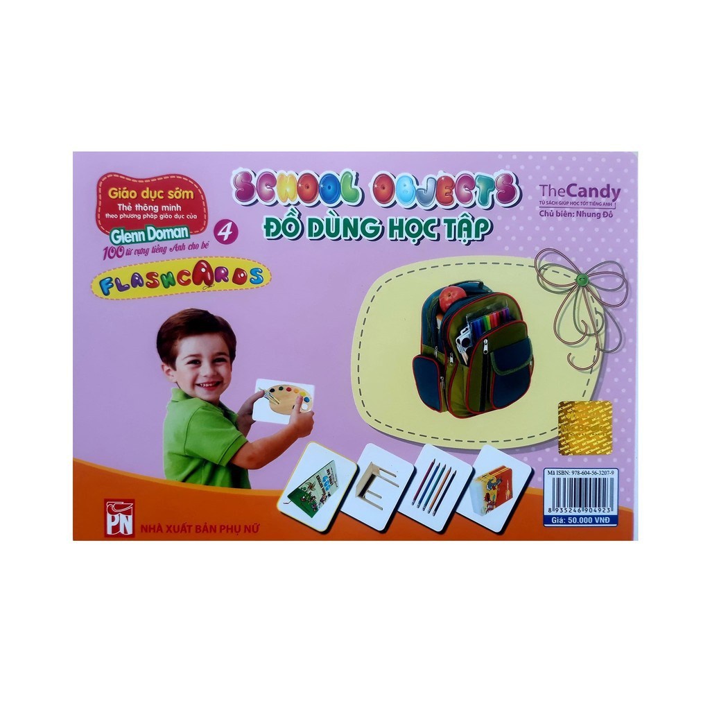 Flashcard - 5 Chủ Đề Ngẫu Nhiên Về Đồ Dùng Dành Cho Bé Yêu