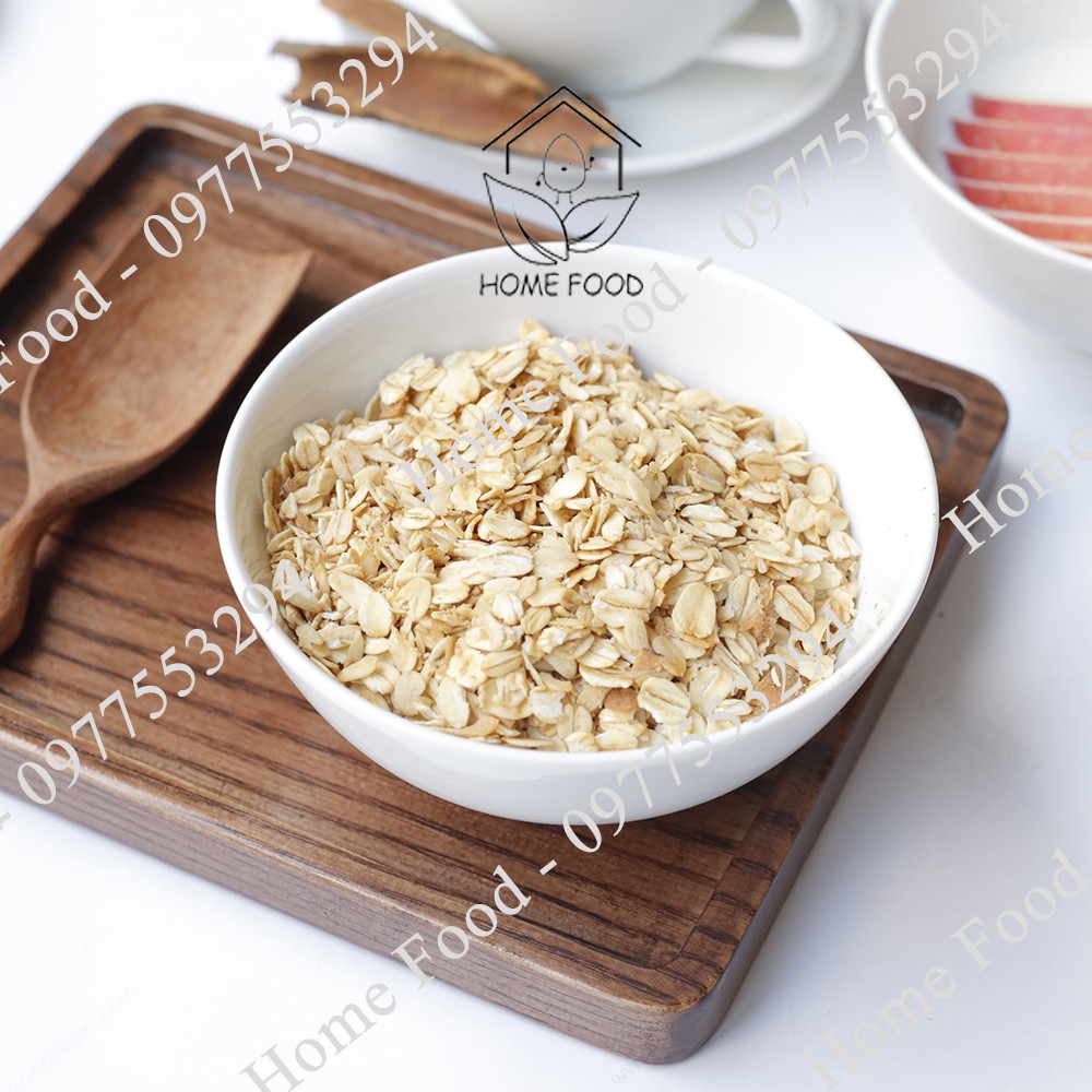 Hạt yến mạch nướng mật ong nguyên chất vị dừa - Home Food | BigBuy360 - bigbuy360.vn