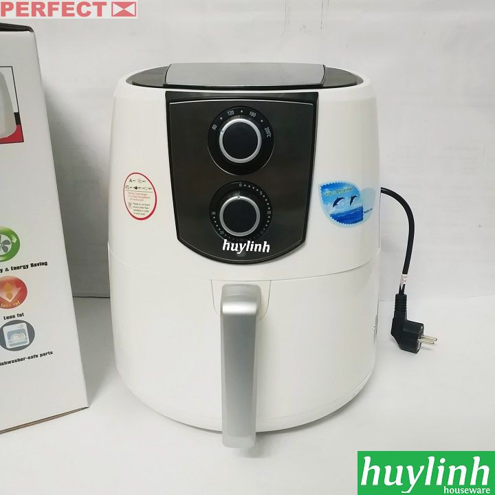 Nồi chiên không dầu Perfect GLA-768 - D88 - 5 lít - [Ánh thật - có VIDEO]