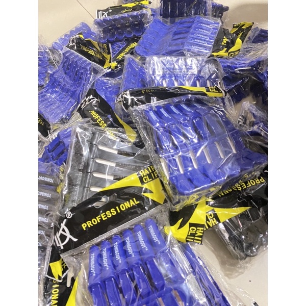 kẹp vịt -tony &amp; guy( bộ 6 cây)