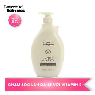 Sữa Tắm Em Bé Babymac Baby Milk Bath (1L)