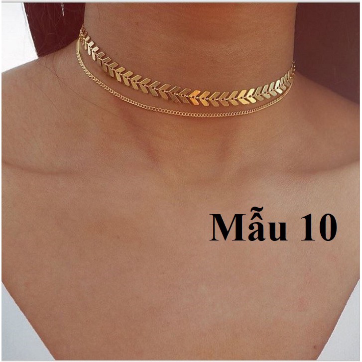 10 mẫu Chocker da - Vòng cổ hot trend 2019