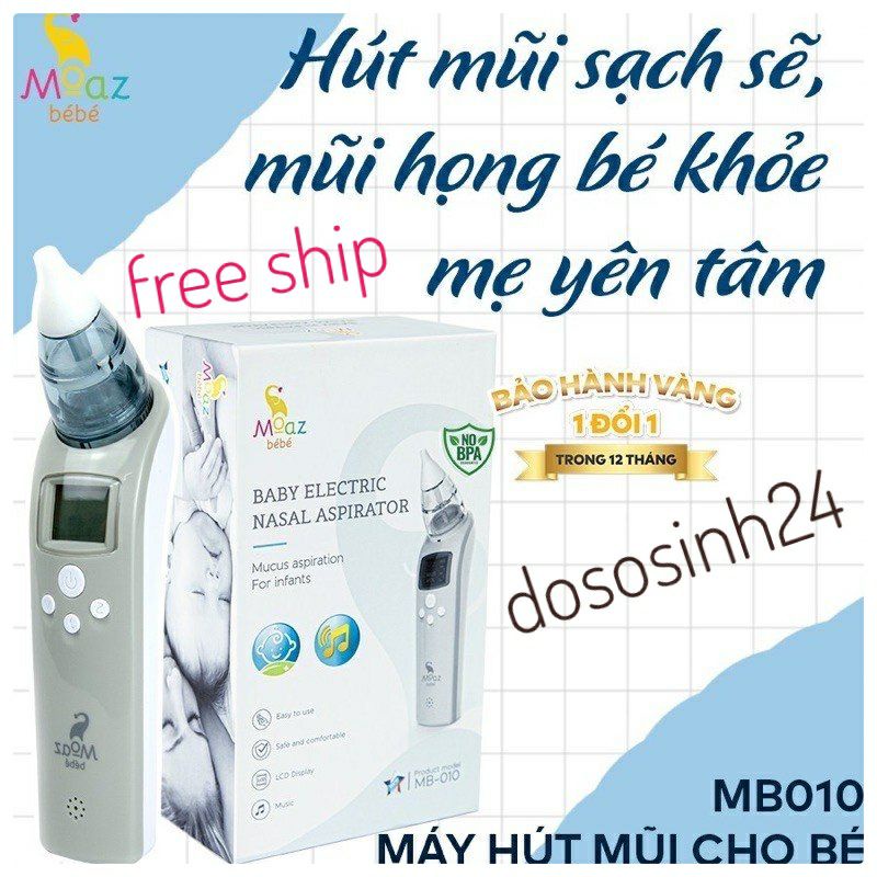 MB- 010. Máy hút mũi Moaz bebe cho bé