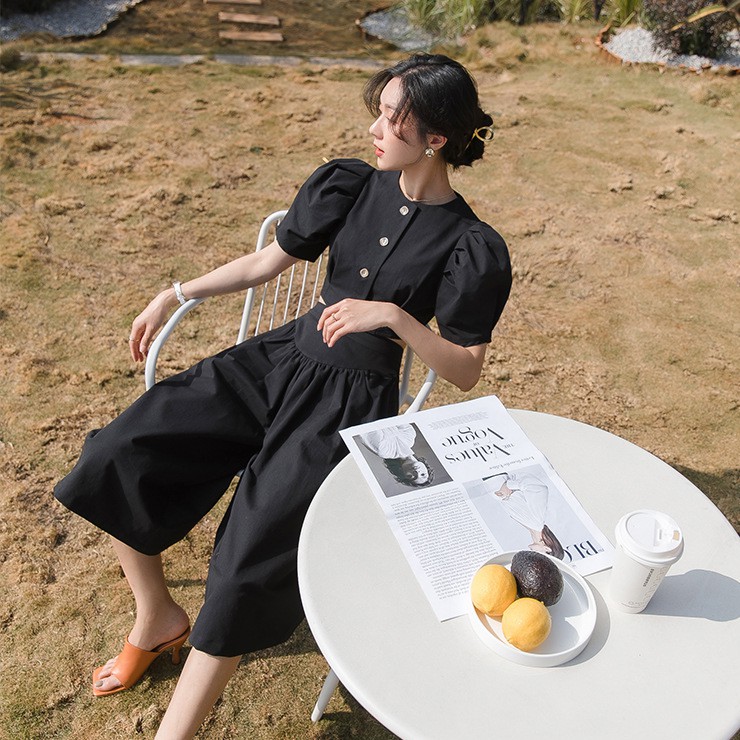 CHUNN Set croptop quần ống rộng sang chảnh | BigBuy360 - bigbuy360.vn