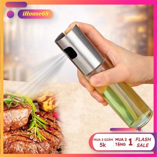 Bình xịt dầu ăn lock&lock 100ml kèm phểu và cọ rửa - cko109