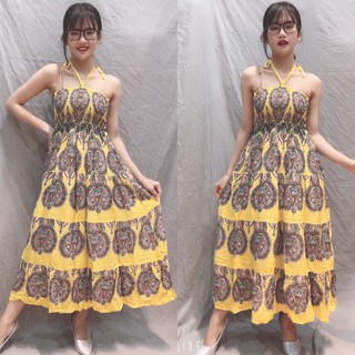 Đầm maxxi ống Tole thái