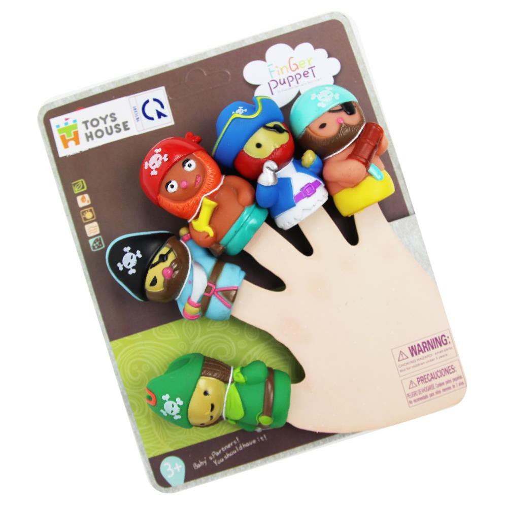 Rối ngón tay kể chuyện chơi ú òa với bé - Toyshouse - đồ chơi kích thích thị giác, phát triển giác quan, ngôn ngữ cho bé