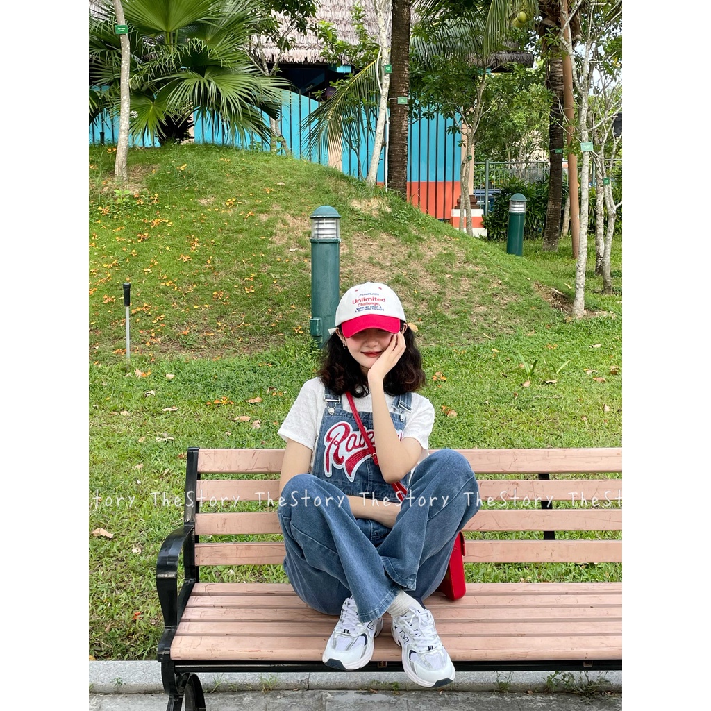 Quần yếm dài Rainbow  Q794