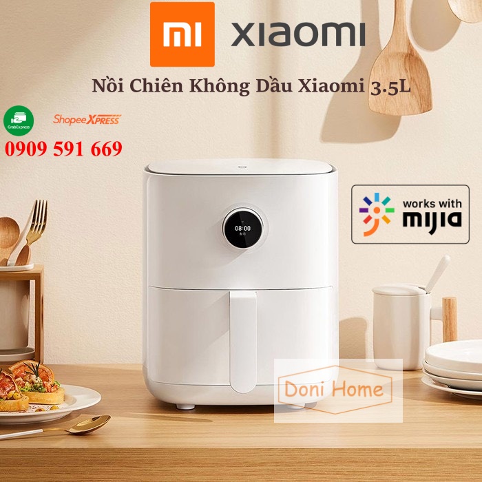 [Mã Hoàn Xu 50k] Nồi chiên không dầu Xiaomi 3.5L MAF01 - Tích hợp App Mihome