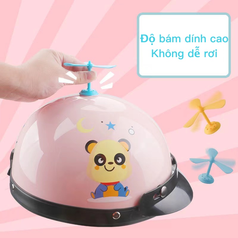 Chong chóng Doremon gắn dán mũ/nón bảo hiểm xe máy siêu dễ thương cute