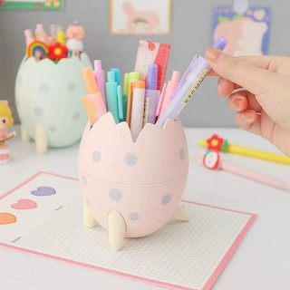 Hộp Đựng Bút Hình Quả Trứng Khủng Long Dễ Thương