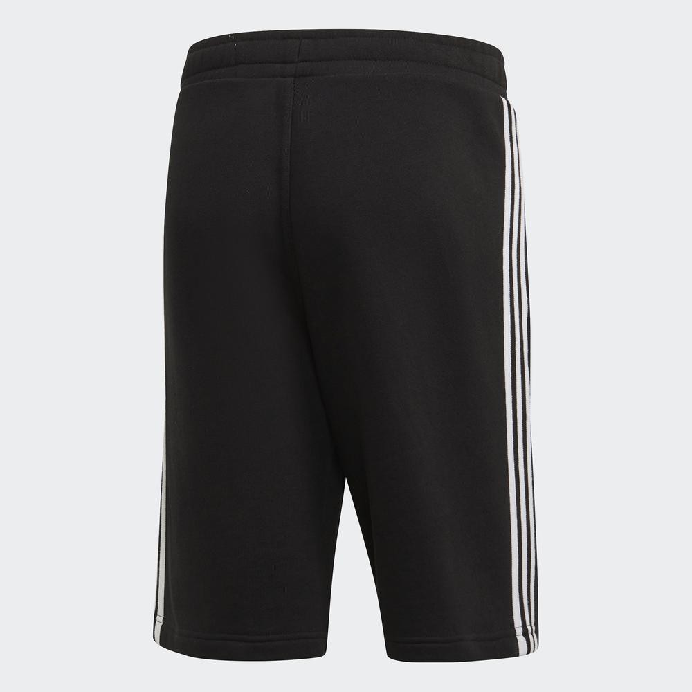 [Mã MABRAAA1 giảm 10% đơn 1Tr] Quần Ngắn adidas ORIGINALS Nam Quần short 3 Sọc Kẻ Màu đen DH5798