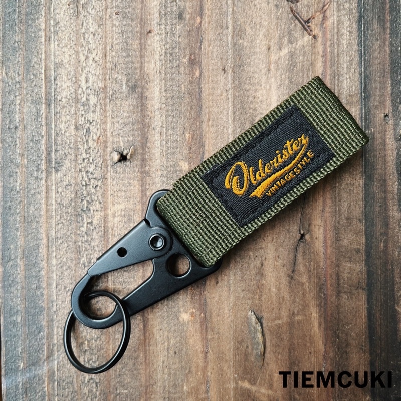 Móc Khoá - Keychain Biker vải canvas vintage motocycle Olderister - Tiệm Cũ Kĩ