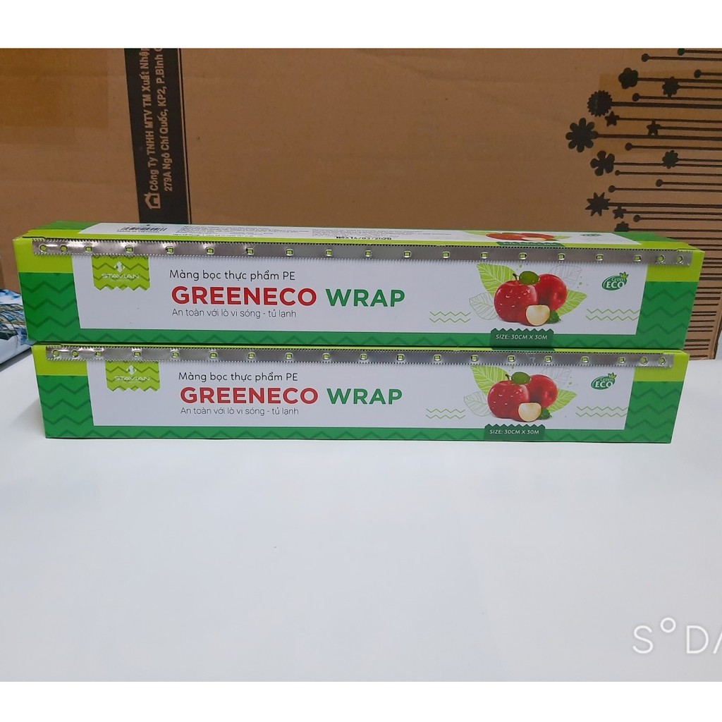 Màng Bọc Thực Phẩm Greeneco Wrap 30cm x 30m