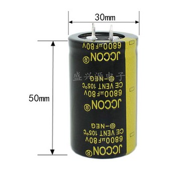 Tụ JCON 6800UF 80V kích thước 30x50mm v