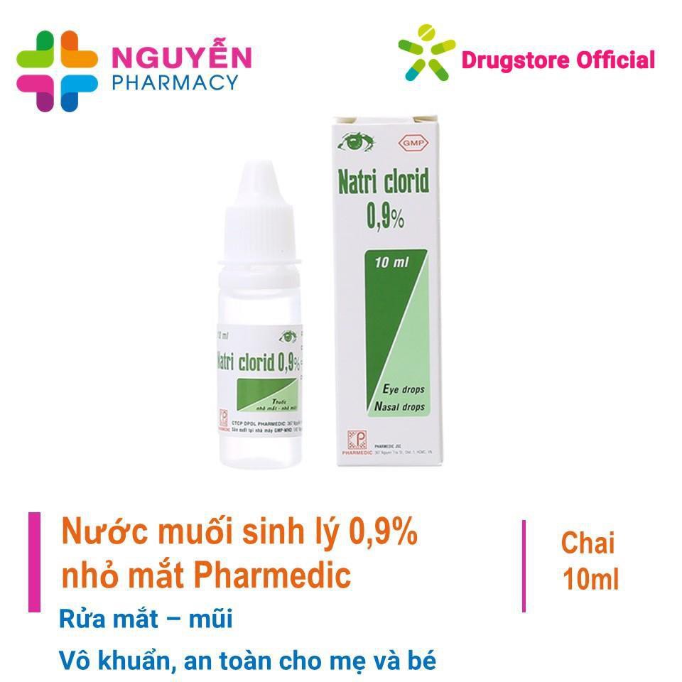 Nước muối sinh lý NaCl 0.9% Pharmedic