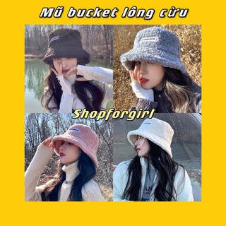 Mũ Bucket Lông Cừu Hai Talento M -shopforgirl