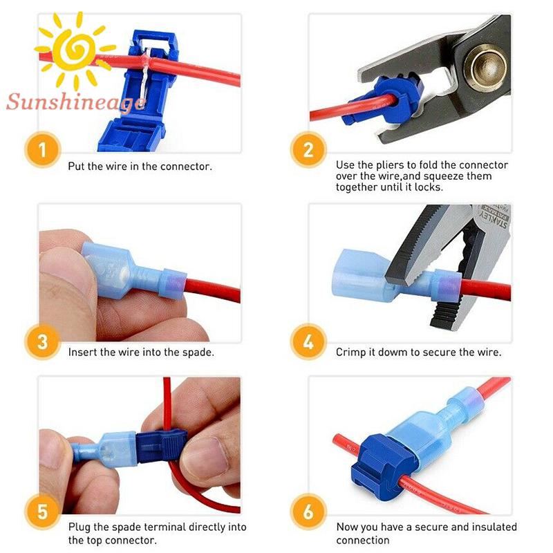 Set 60 Đầu Nối Dây Điện Tiện Lợi