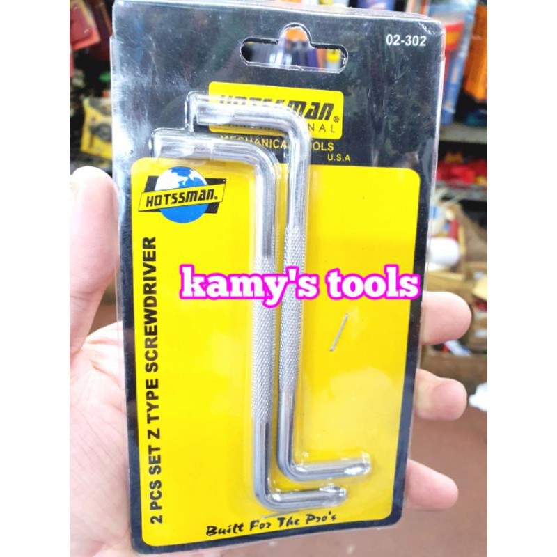 Bộ Tua Vít 2 Đầu Chữ Z Hotssman