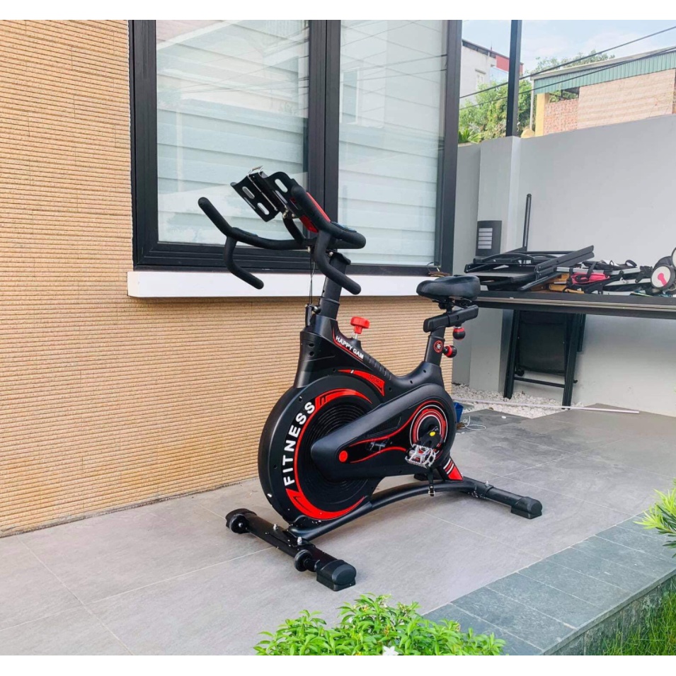 Xe đạp tập gym tại nhà cao cấp JOBUR JINESS S500 - Bánh đà kháng từ + Đo nhịp tim Tặng kèm Tai nghe và BGN