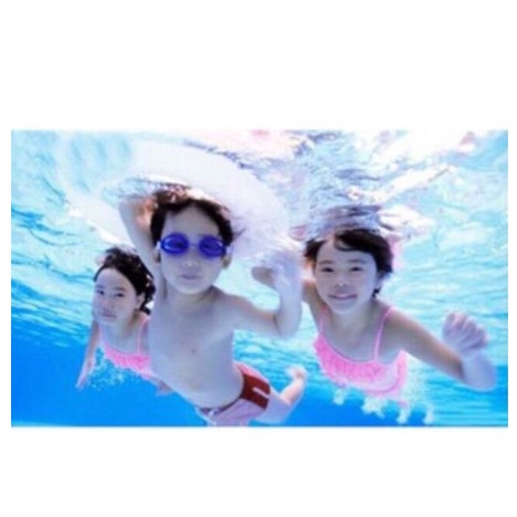 Kính Bơi Trẻ Em Người lớn không gọng chống nước, chống nắng chống tia UV kèm bịt tai cao cấp