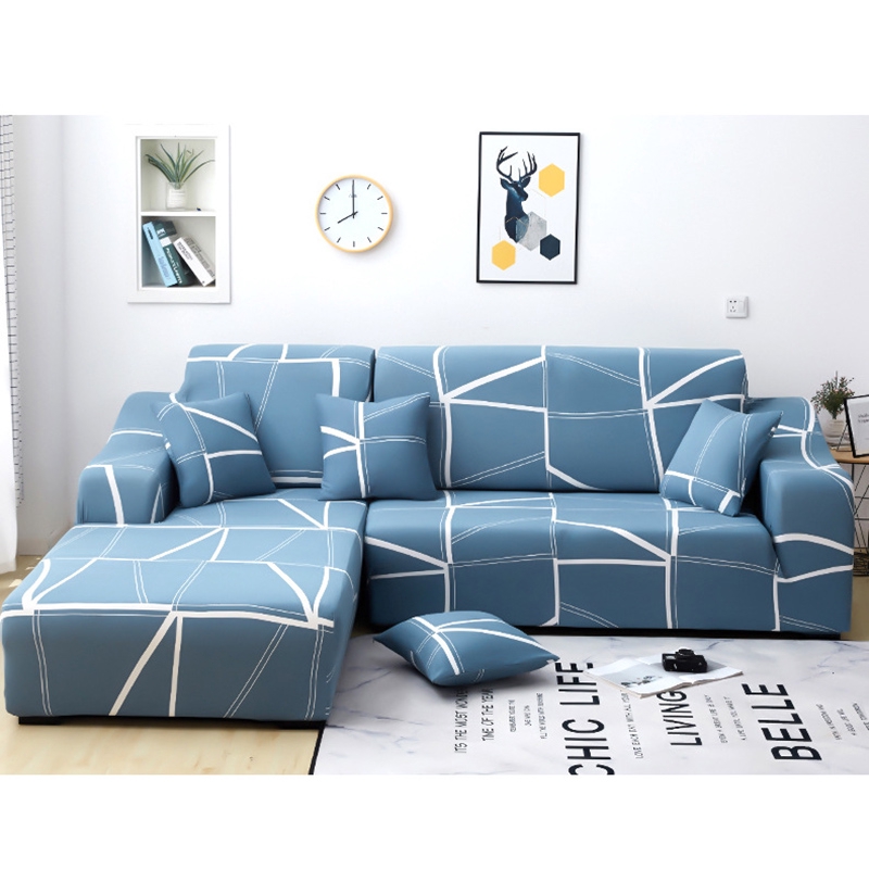 Vỏ Bọc Ghế Sofa 1 / 2 / 3 / 4 Chỗ Ngồi Chất Liệu Co Giãn Tiện Dụng