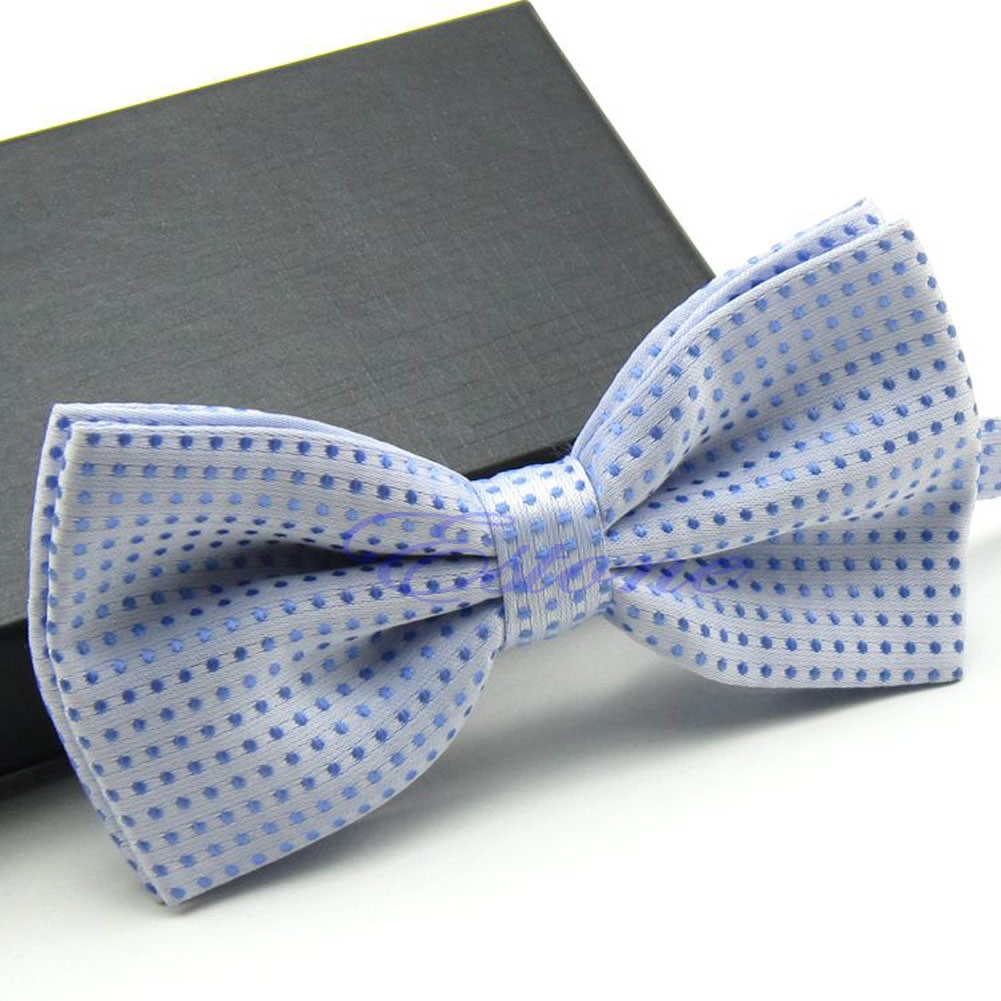 Cà Vạt Nơ Họa Tiết Chấm Bi Thời Trang Cho Nam