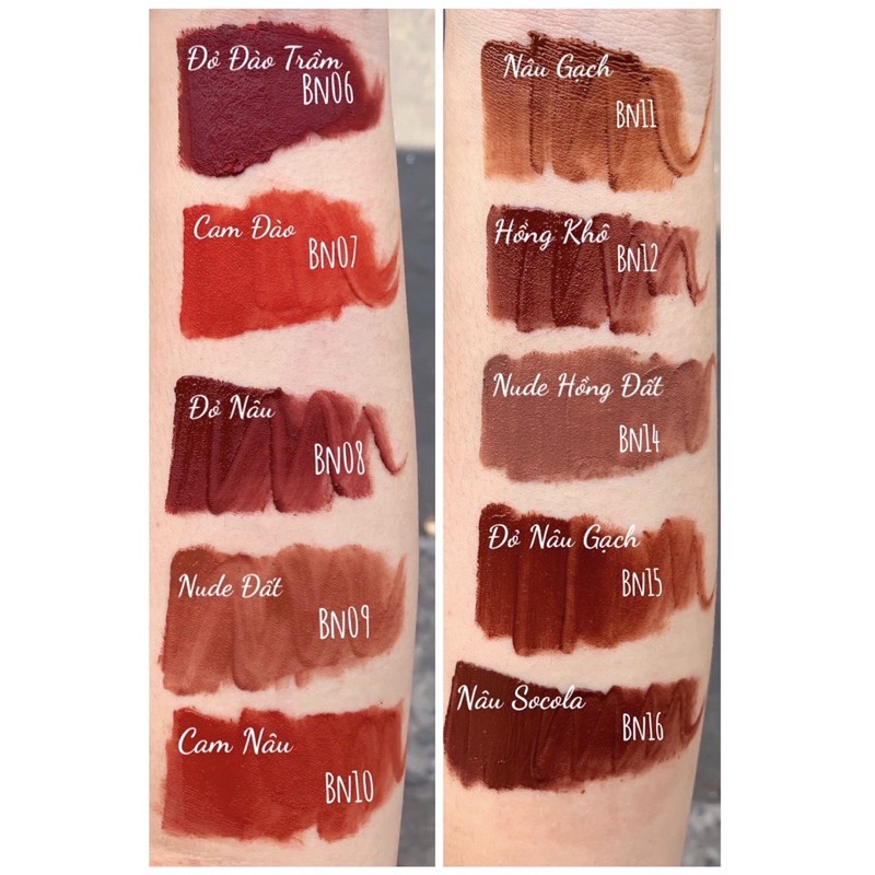 Son kem lì Bernice mini - Sản phẩm chính hãng BN06 - BN016