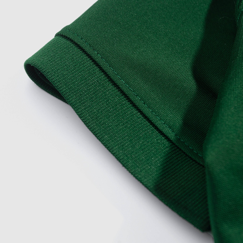 Áo Polo Nam Màu Xanh Ve Chai Basic N.GG.A Chất Cotton