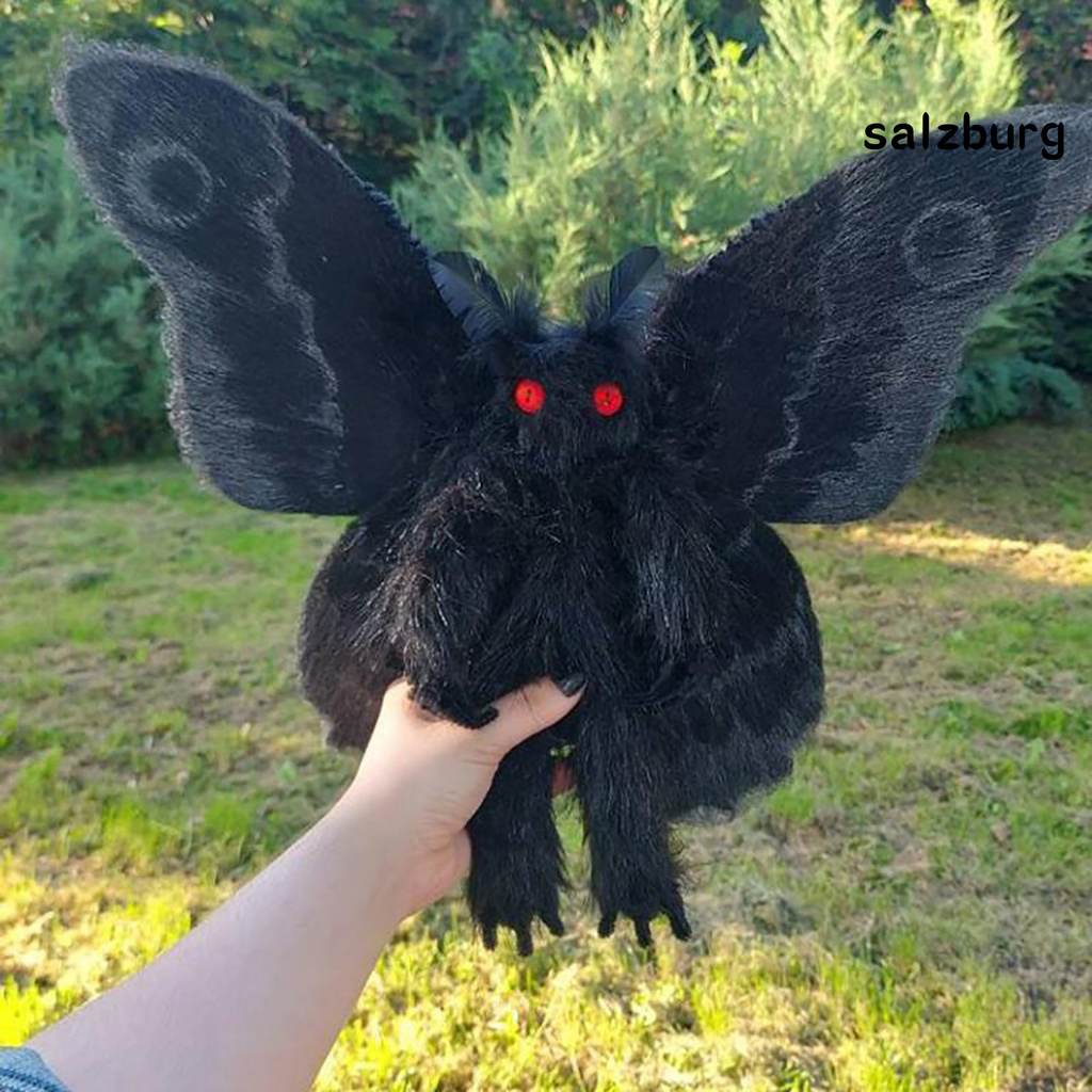 Thú Nhồi Bông Hình Siêu Nhân Mothman Trang Trí Nhà Cửa
