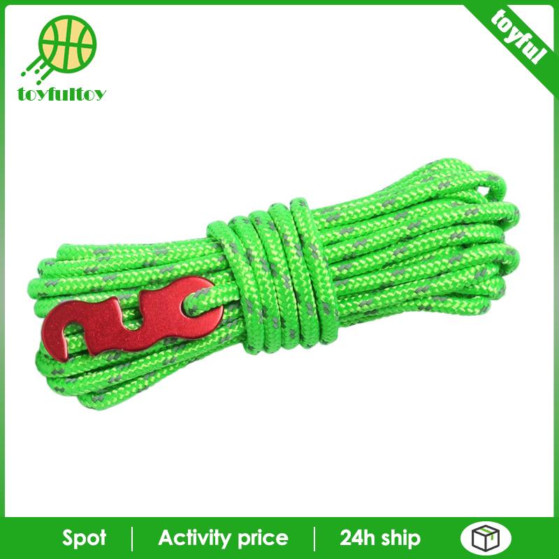 Cuộn Dây Nylon Phản Quang 4M 4mm Chuyên Dụng Cho Dựng Lều Cắm Trại
