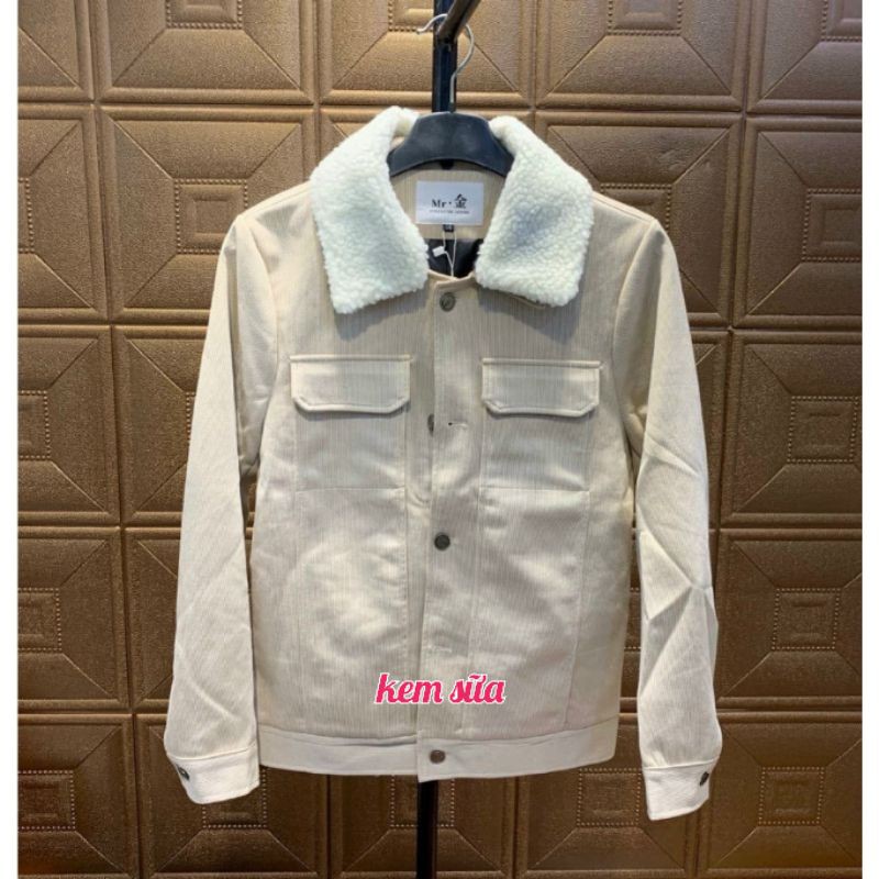 [mua 2 giảm 5%]Áo da lộn nam cổ lông tháo rời. Ảnh thật | BigBuy360 - bigbuy360.vn