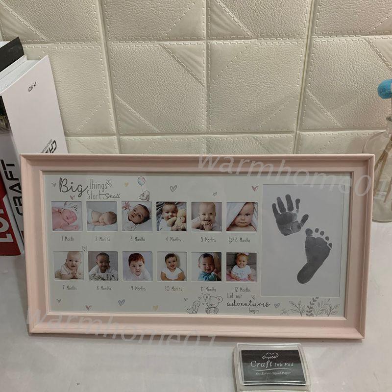 Khung Ảnh Lưu Giữ Kỉ Niệm Tay Chân Bé 12 Tháng Tuổi