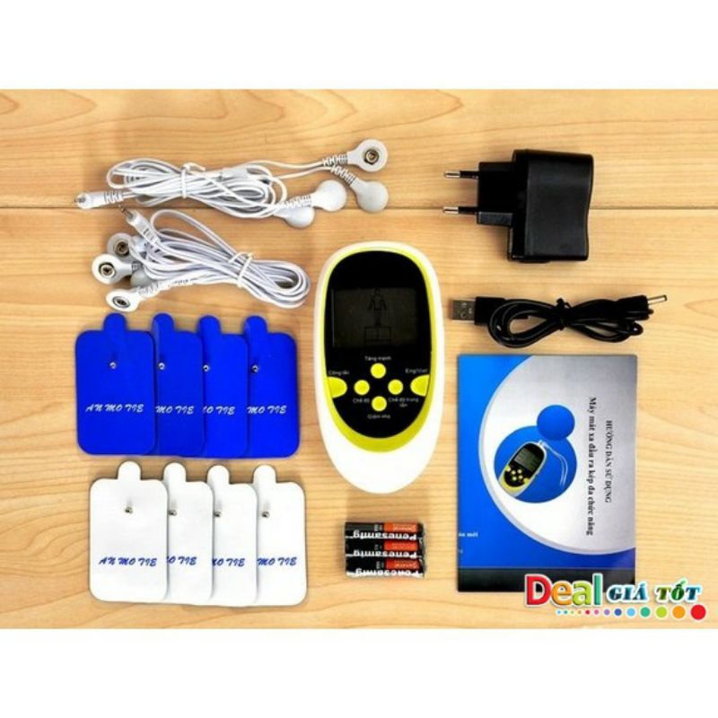 Máy massage xung điện trị liệu 8 miếng dán
