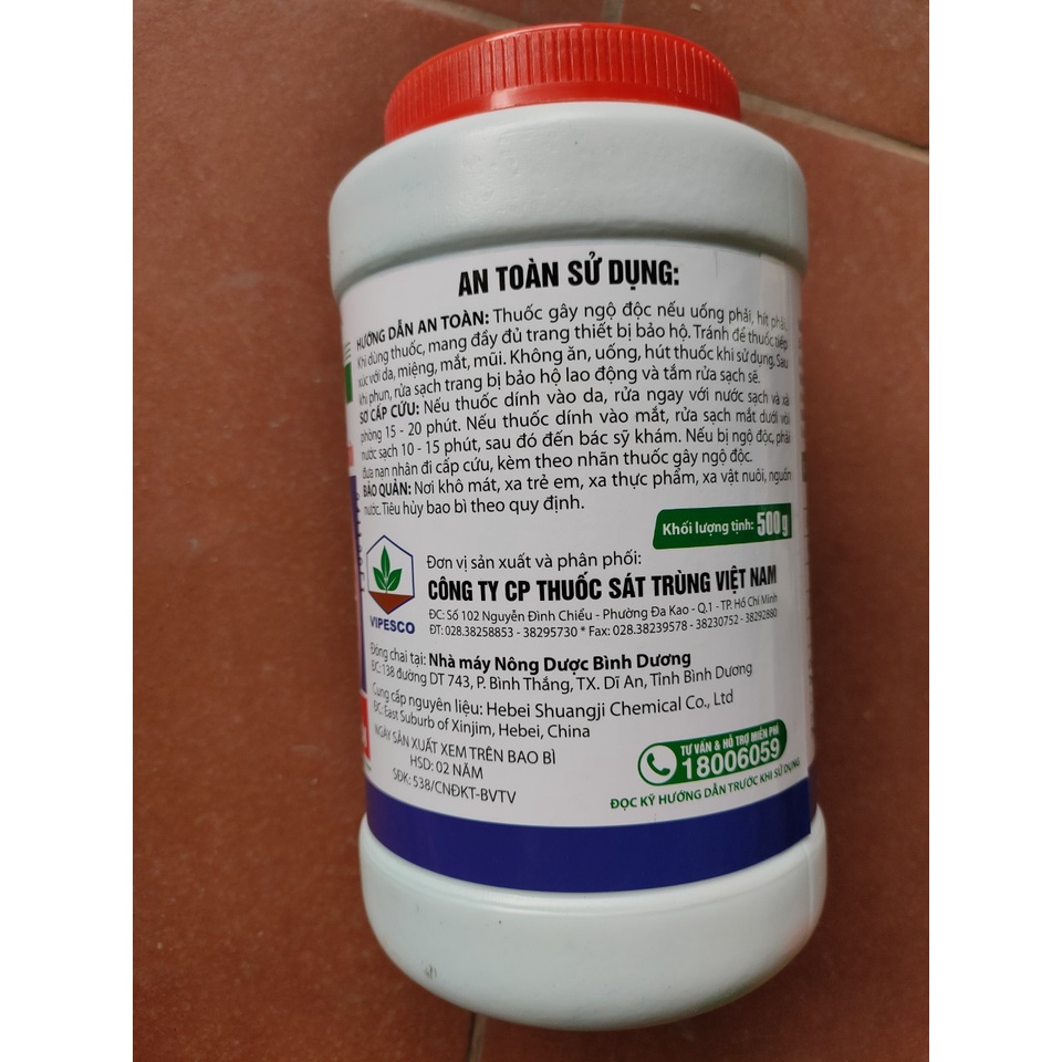 Vimancoz 80WP  đặc trị nấm bệnh phổ rộng, thán thư, ghẻ sẹo, thối nhũn...