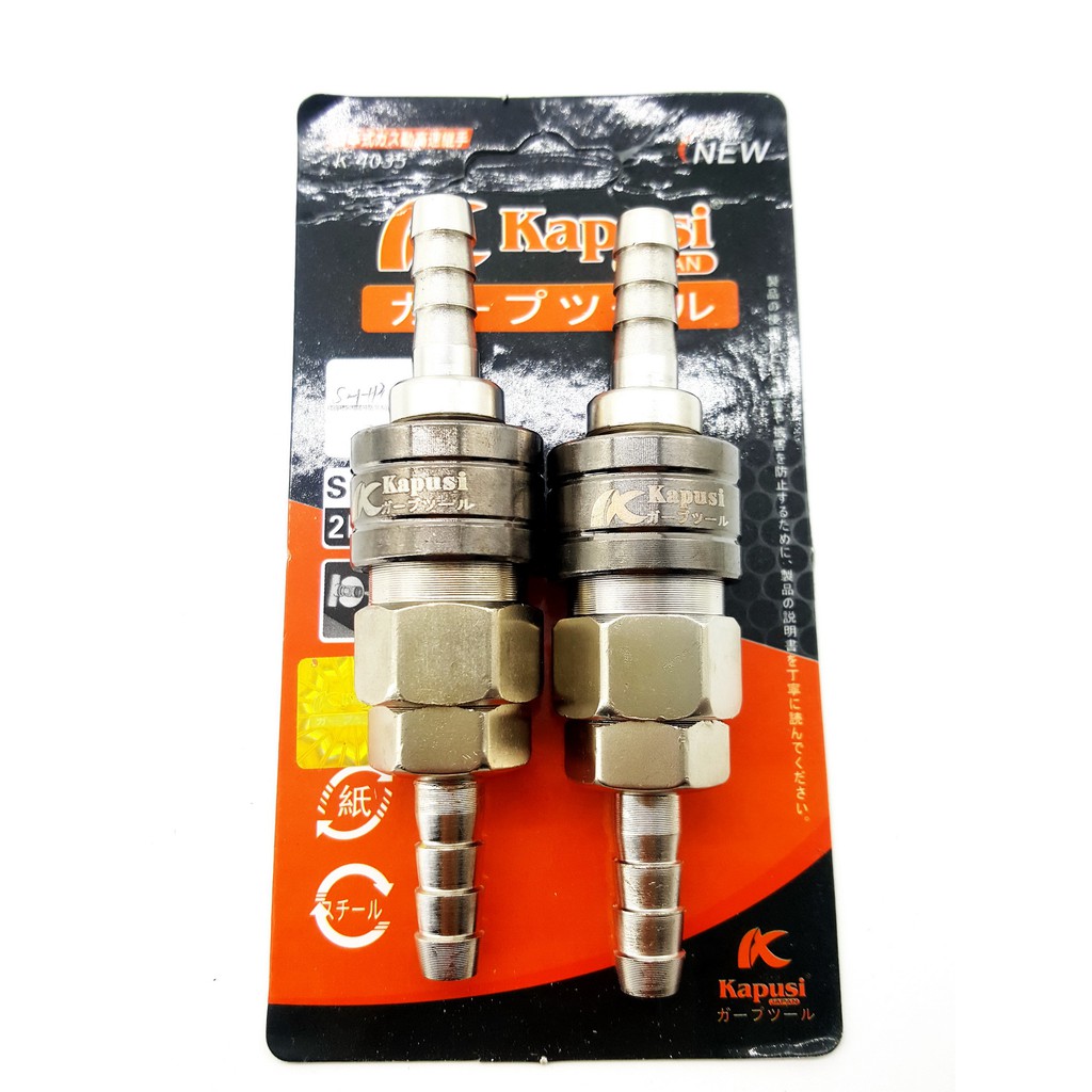 ĐẦU NỐI HƠI  NHANH TỰ ĐỘNG ĐUÔI CHUỘT CAO CẤP KAPUSI