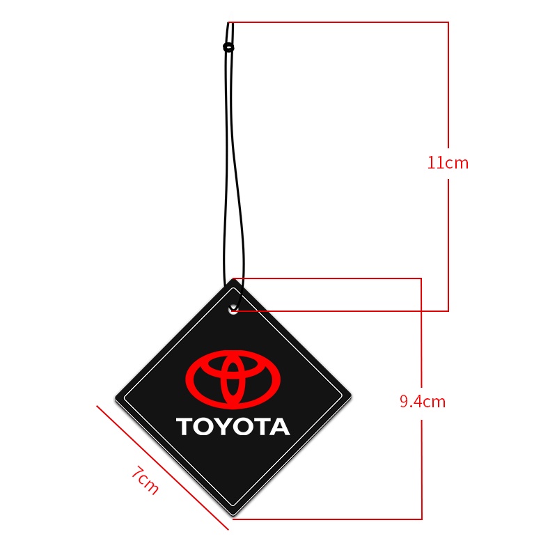 1 Phụ Kiện Treo Trang Trí Xe Hơi Cao Cấp Cho Toyota Corolla Crown Camry Avensis Auris RAV4 Yaris