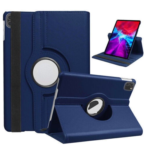 Ốp Máy Tính Bảng Da Có Đế Xoay 360 Độ Cho iPad Pro 12.9inch 2021 2020 2018 2017 2015 Pro M1 11 inch Air5 10.9
