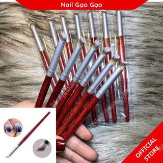 Cọ omber cán gỗ đầu tròn