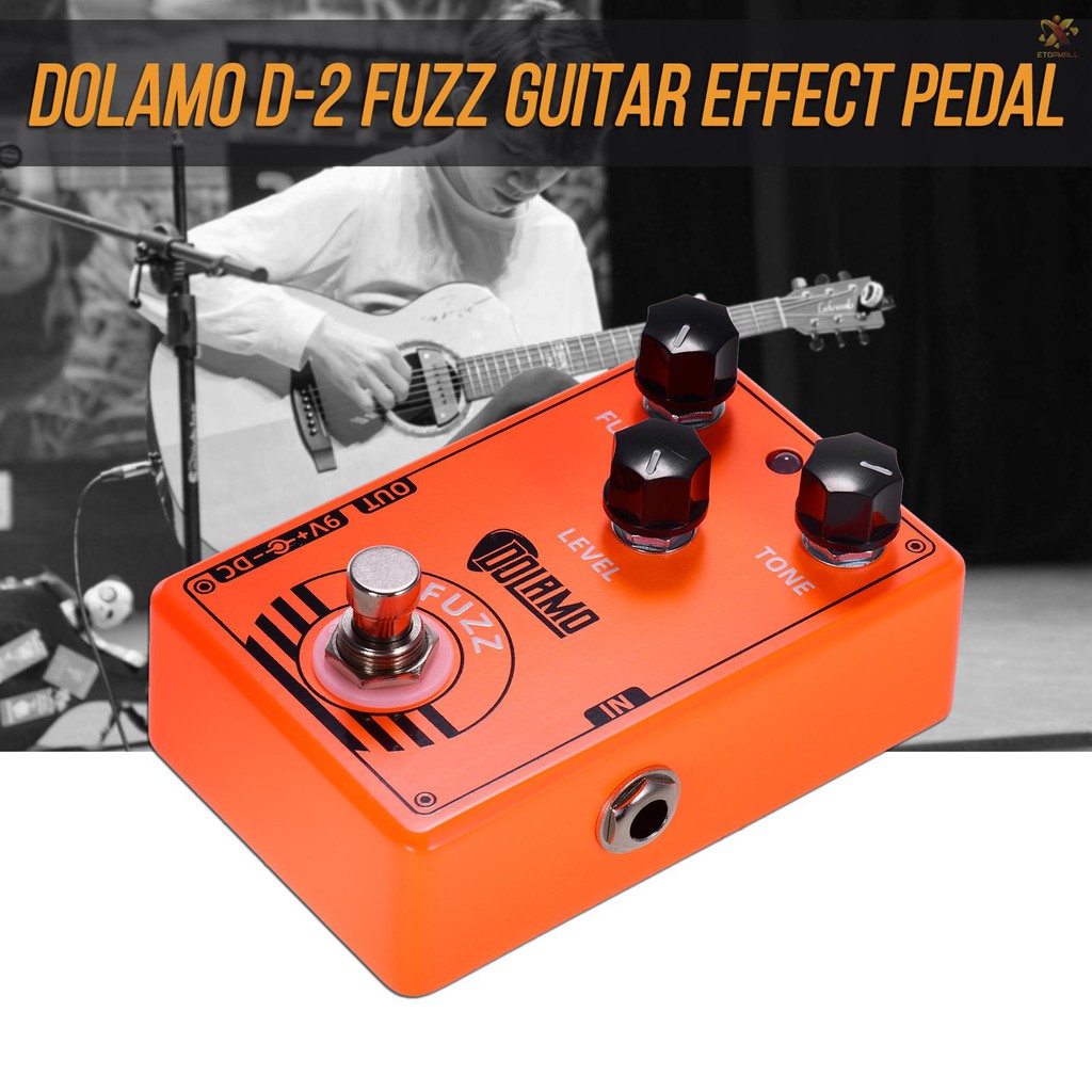 Bàn Đạp Hiệu Ứng Cho Đàn Guitar Điện Dolamo D-2 Fuzz