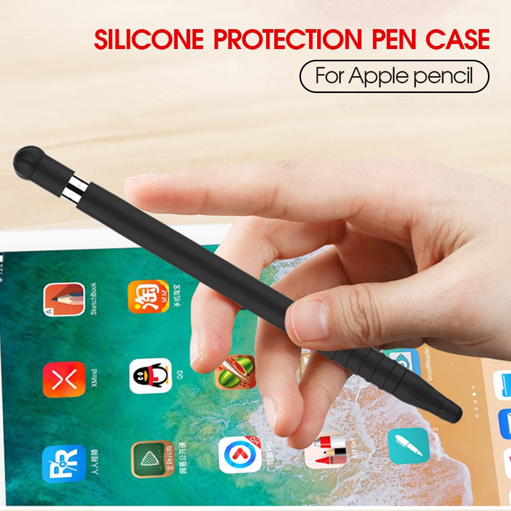 Ốp silicon bảo vệ bút cảm ứng Stylus cho ipad 2