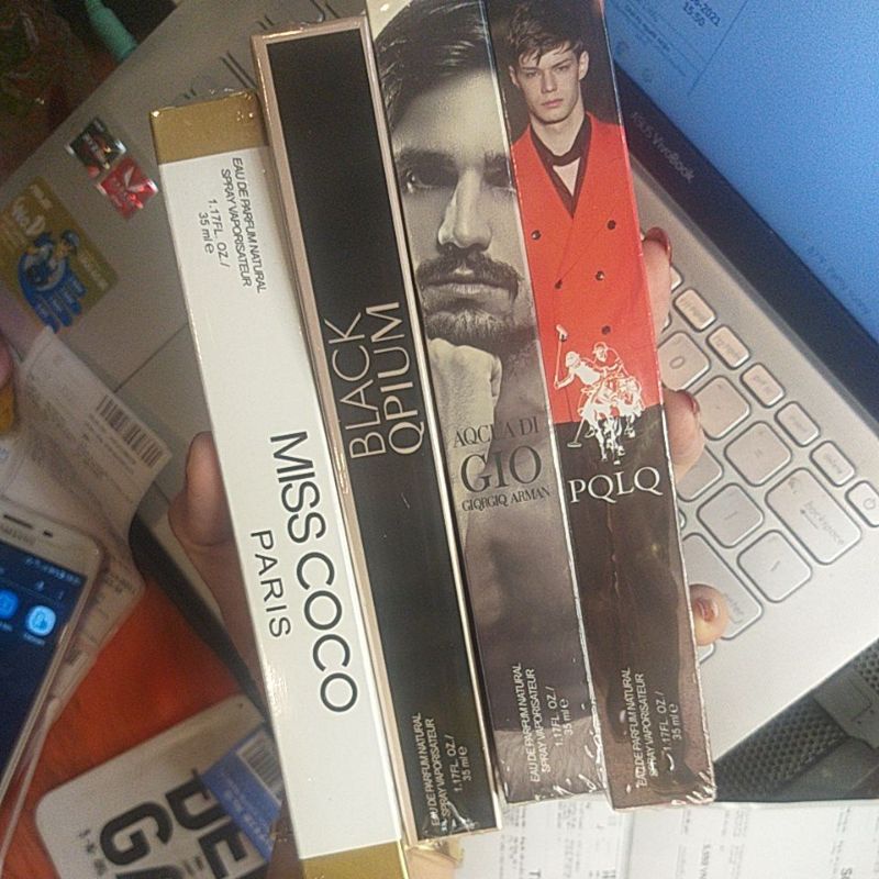 Nước hoa ống xịt 35ml tiện lợi