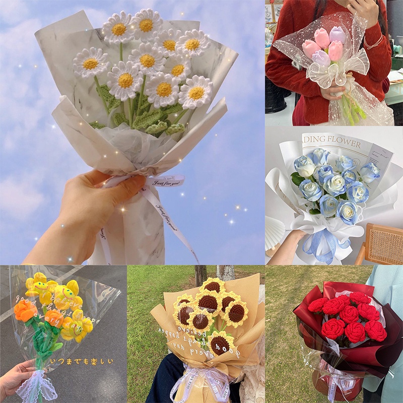 Bó Hoa Nhân Tạo Dùng Làm Quà Tặng Lễ Hội