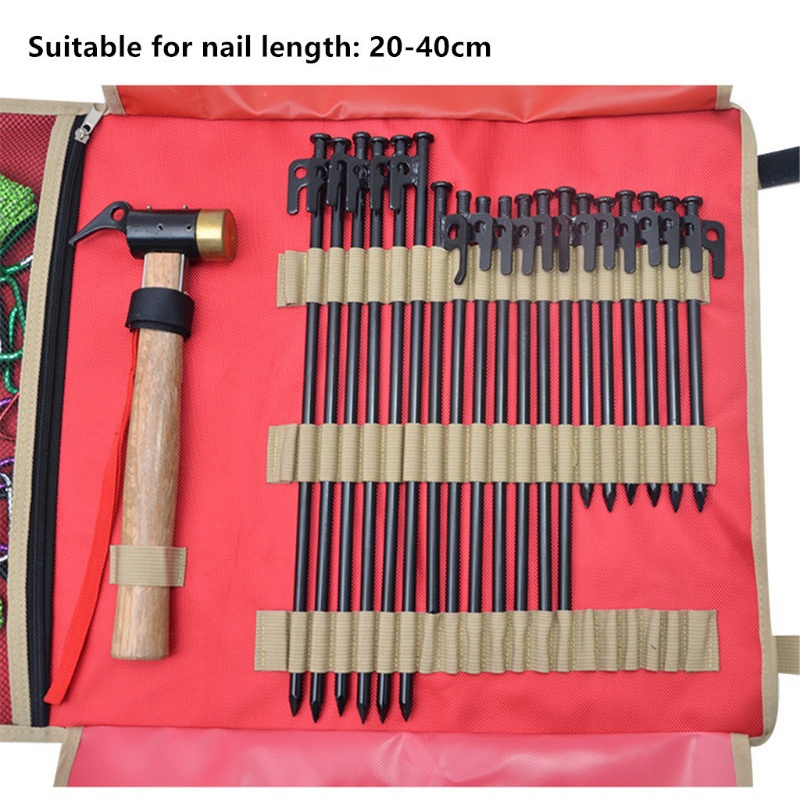 Túi Đựng Cọc Giăng Lều Trại 1680D Tiện Lợi