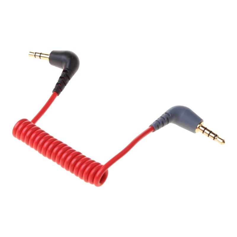 Cáp chuyển đổi 3.5mm trs sang 3.5mm trrs cho rode sc7 sc2 by