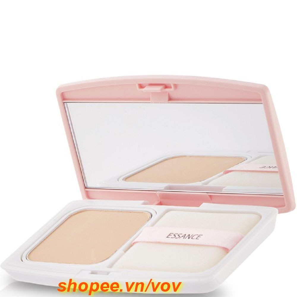 Phấn Nền Số 21 Tông Da Tự Nhiên Essance Siêu Mịn Lâu Trôi Veil Fit Two Way Cake Chính Hãng.