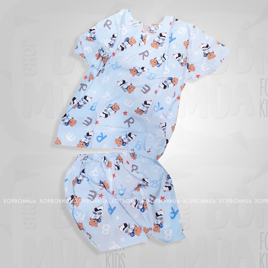 Bộ Lanh Cho Bé Trai 40-45kg 🥗🥗 Bộ Tôn Lanh Bé Trai Size Đại - Shop Bốn Mùa