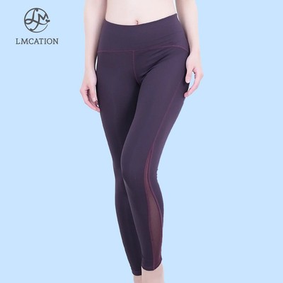 Quần Dài Thể Thao Nữ Phối Lưới LMcation Venus - Màu Tím