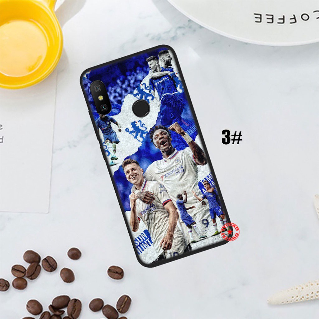 Ốp Điện Thoại Silicon Dẻo Họa Tiết Logo Đội Bóng Chelsea Cho Xiaomi Redmi Note 5 6 7 Pro Plus 5a 37lo