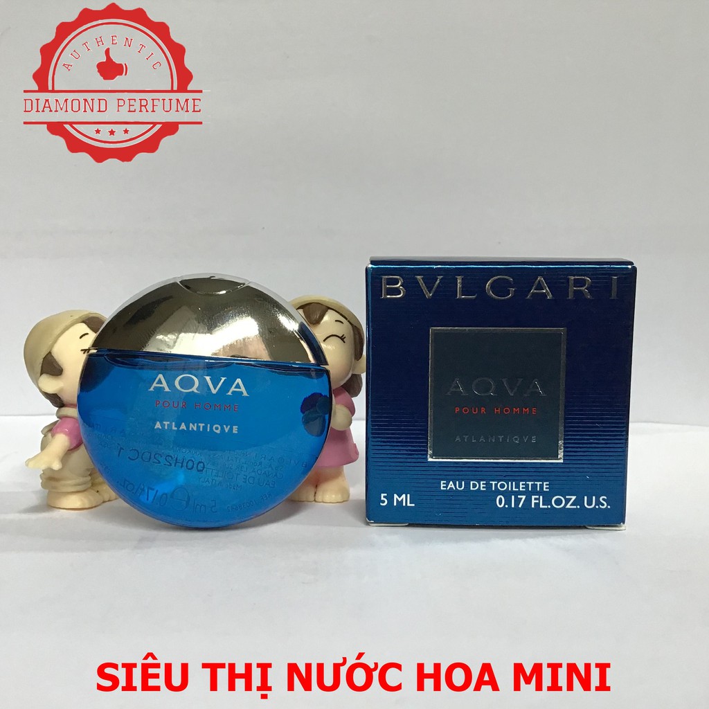 Nước hoa nam Bvlgari AQVA Pour Homme Atlantiqve EDT 5ml